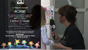 MOMART concours de Jeunes Artistes organis&eacute; par la Galerie21 de Balma le 17 septembre 2016 #TvLocale_fr @galerie21_balma