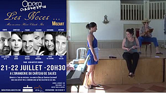 "Op&eacute;ra Clandestin" Les Noces de Figaro &agrave; l'Orangerie du Chateau de Sali&egrave;s -Tarn