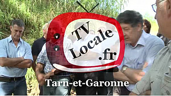 Barrage de Sivens : Christian ASTRUC président du CD82 veut, comme les agriculteurs, voir la réalisation de ce barrage. #TvLocale_fr