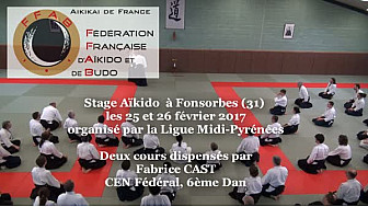 FFAB A&iuml;kido-Budo : Fabrice CAST,  CEN F&eacute;d&eacute;ral, 6&egrave;me Dan, au micro de Michel Lecomte #TvLocale_fr #Aikido #Fonsorbes 