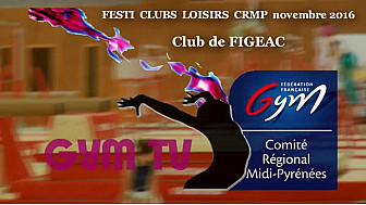 Gymnastique: prestation du club de FIGEAC au Festi Clubs Loisirs du 19 novembre &agrave; la MAG de #Colomiers