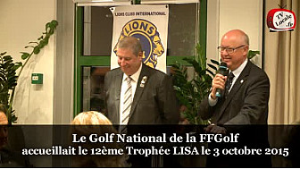 La FFGolf représenté par son Président Jean-Lou CHARON est un grand partenaire de LISA @ffgolf #TvLocale_fr