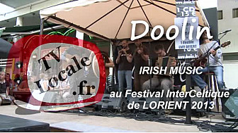 Irish Music avec DOOLIN un groupe de Toulouse présent au Festival Interveltique de Lorient
