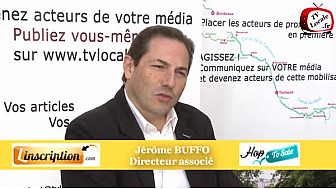 Jérôme BUFFO présente Somaweb à un Rendez-Vous Economique de #TvLocale_fr #Toulouse