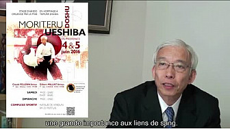 EXCLUSIF  le Doshu Moriteru UESHIBA sera en France les 4 et 5 juin pour des Stages d'Exeptions #Haikido @FFAB #TvLocale_fr