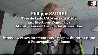 #Régionales2015 Philippe SAUREL Tête de liste