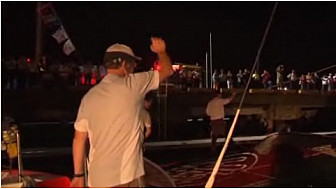 Crêpes Whaou termine 1er des multicoques de cette édition 2009 de la Transat Jacques Vabre