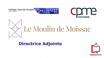 @CPMEoccitanie - des Jeunes du collège Jean de Prades de Castelsarrasin découvrent le métier de Directrice Adjointe  à  L'Hôtel & Spa Moulin de Moissac 82