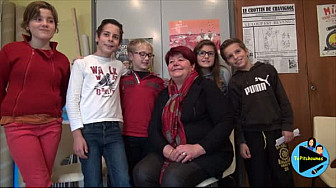 Les jeunes reporters de l'école primaire de Lacourt Saint Pierre ont interviewé Madame le Maire - Françoise Pizzini