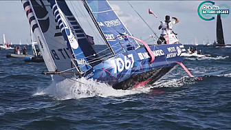 Acteurs Locaux Vendée - Ce 21 septembre avait lieu le départ au Sables d'Olonne de La 25e édition de 'La Boulangère Mini Transat' 