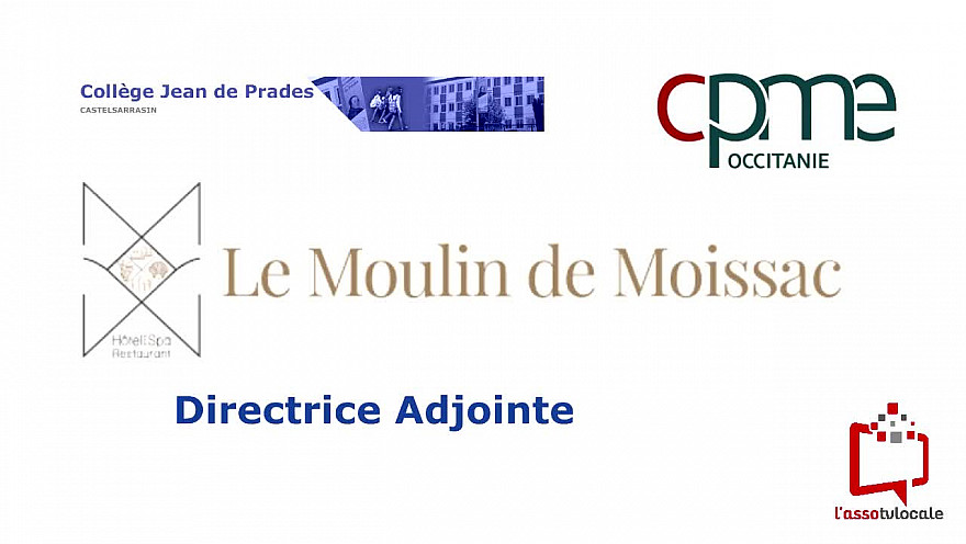 @CPMEoccitanie - des Jeunes du collège Jean de Prades de Castelsarrasin découvrent le métier de Directrice Adjointe à L'Hôtel & Spa Moulin de Moissac 82
