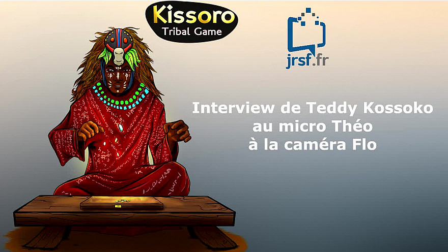 Théo et Flo, Jeunes Reporters Sans Frontières, ont rencontré Teddy KOSSOKO de @Massekagamestud lors Albi Geek Celebration @smartrezo
