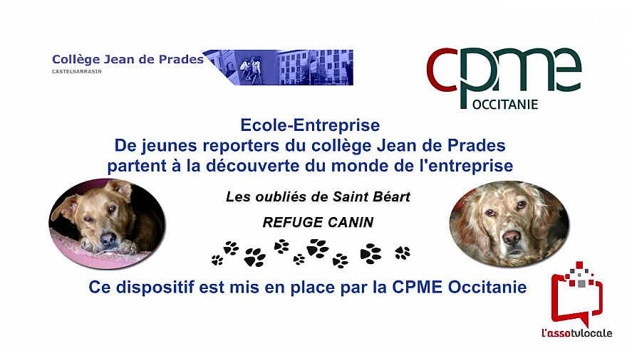 @CPMEoccitanie - des Jeunes du collège Jean de Prades de Castelsarrasin visitent le refuge 'Les Oubliés de Saint Béart'