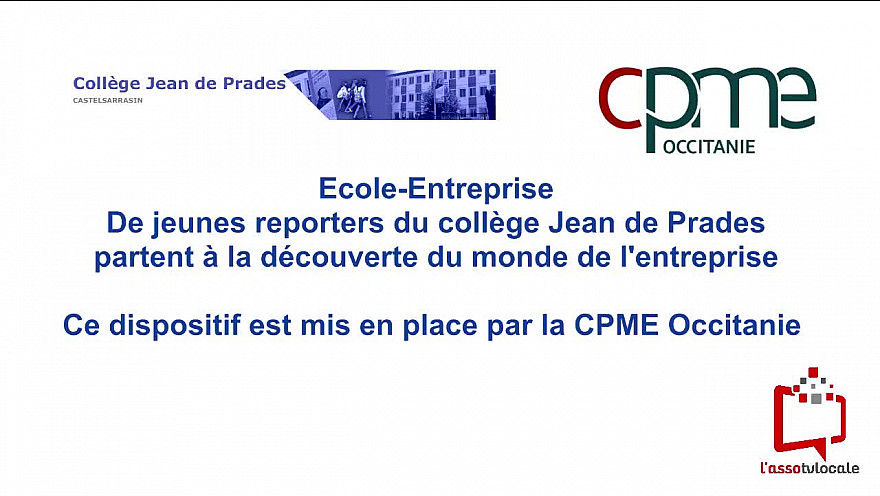 CPME Occitanie: Les jeunes reporters du collège Jean de Prades visitent l'entreprise  VDL Service 82  à Castelsarrasin.  @CPMEoccitanie ‏ 